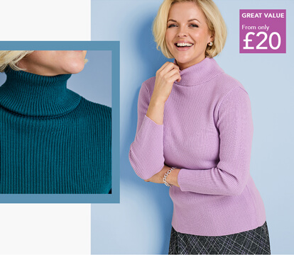 Roll Neck Jumper